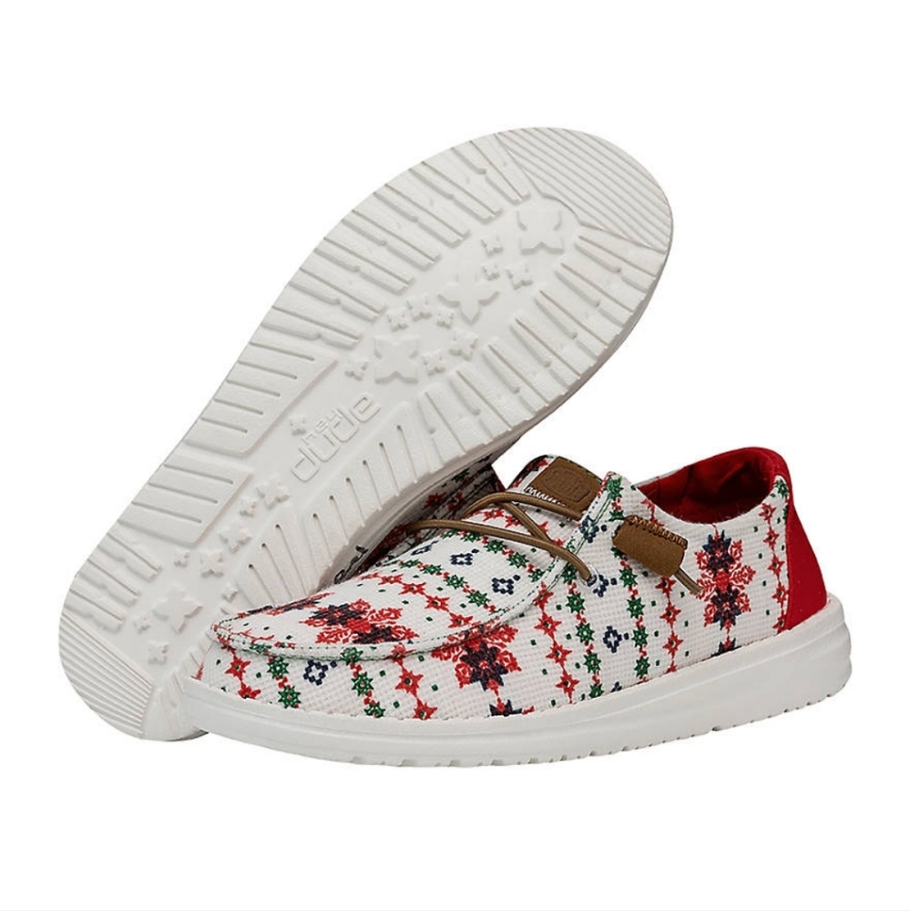 HEY DUDE YOUTH CHRISTMAS SHOES